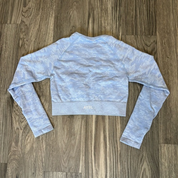 AYBL Evolve Camo Seamless Long Sleeve Crop Top - Picture 4 of 4